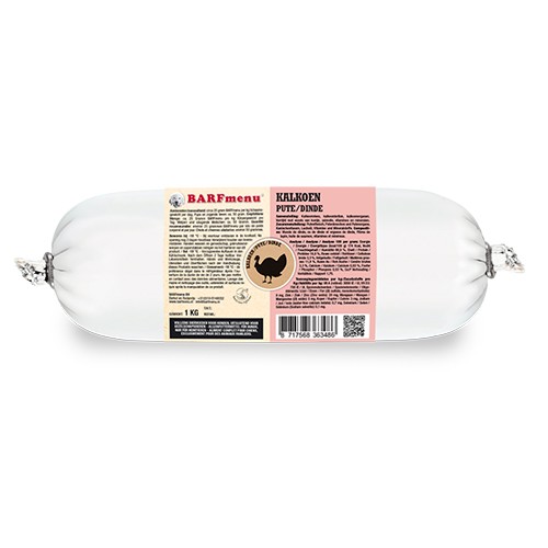 BARFmenu - Kalkoen *Premium* 1kg