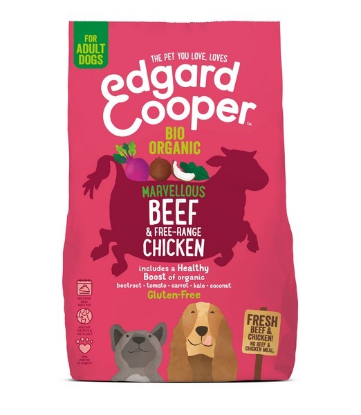 Edgard&Cooper Adult Biologische Rund&Kip 700 gr