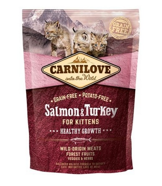 Carnilove Salmon & Turkey Kittens 400 gr