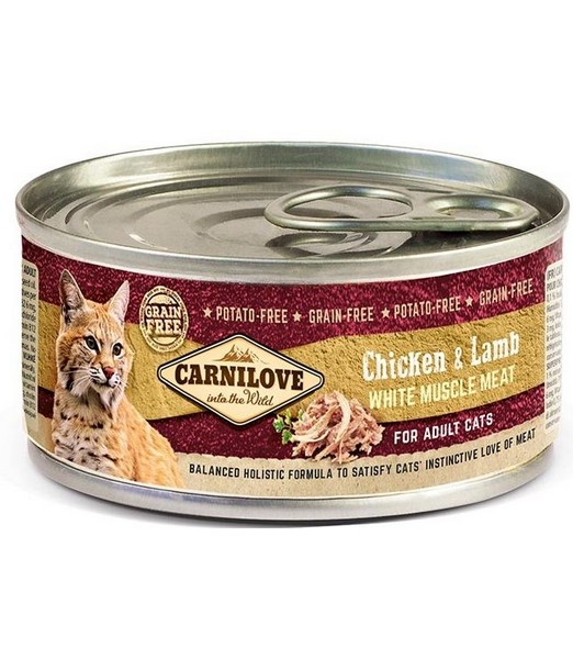 Carnilove Cans Chicken & Lamb 100 gr