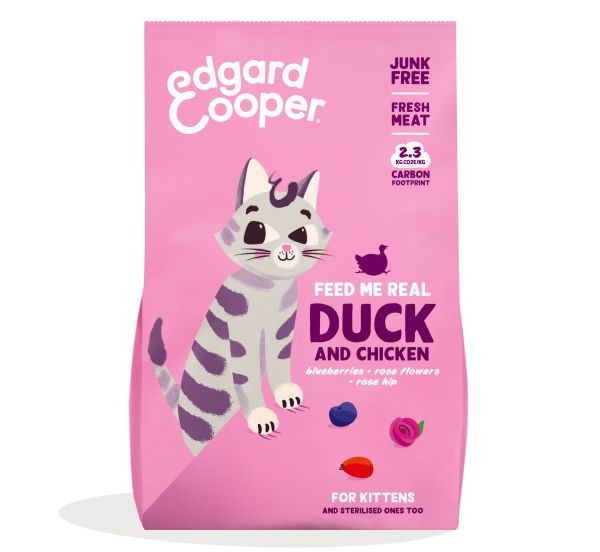 Edgard&Cooper Kitten Eend&Kip 325 gr